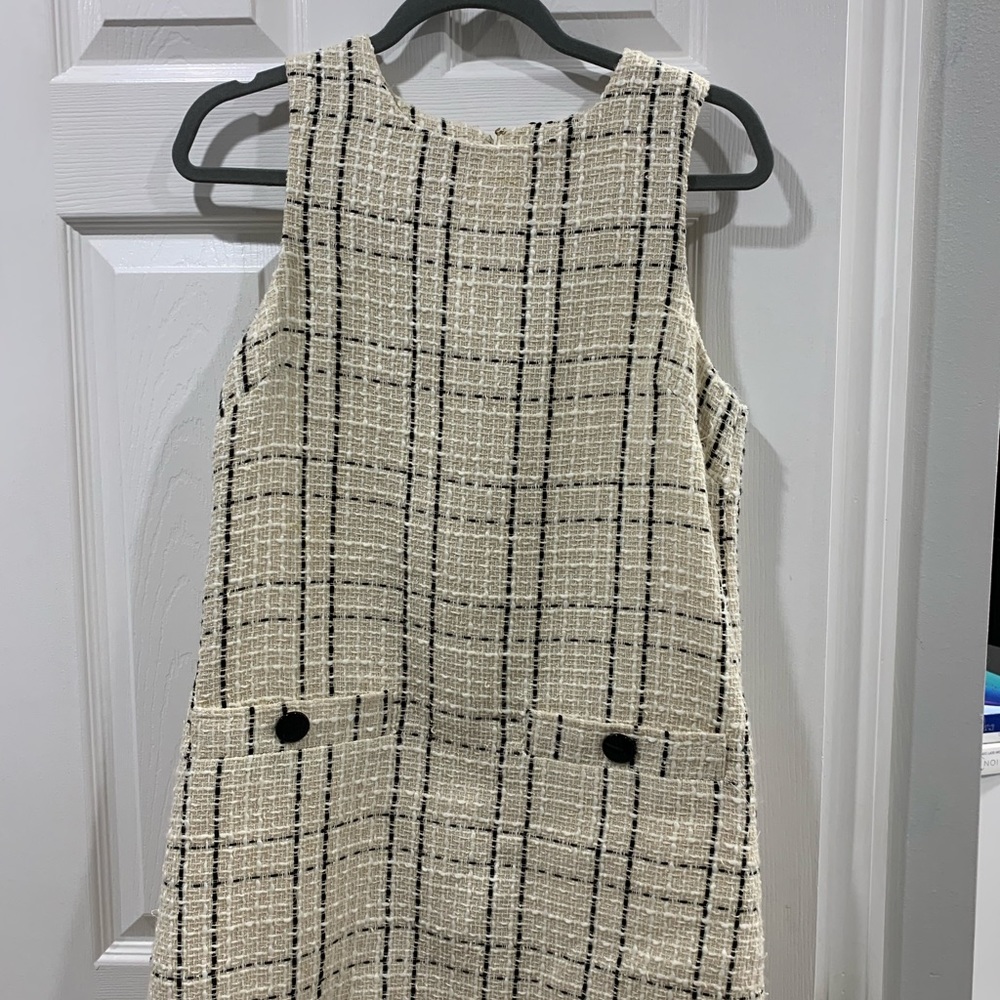 Woven sleeveless dress